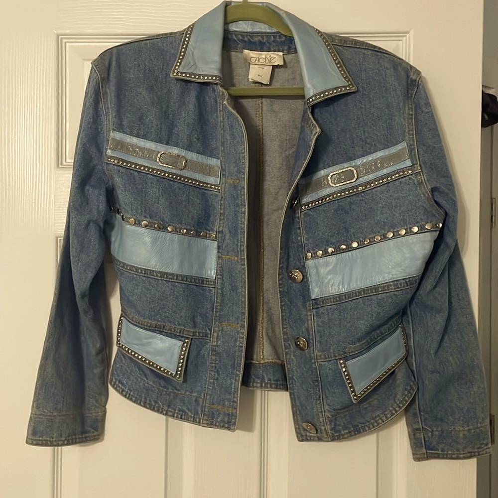 Lightly loved Vintage cache Jean jacket.